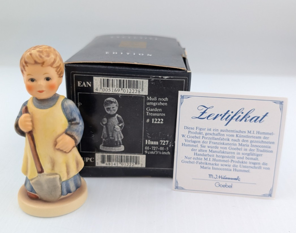 Goebel M.I. Hummel Club Exclusive Edition #727 “Garden Treasures” w/ Box COA